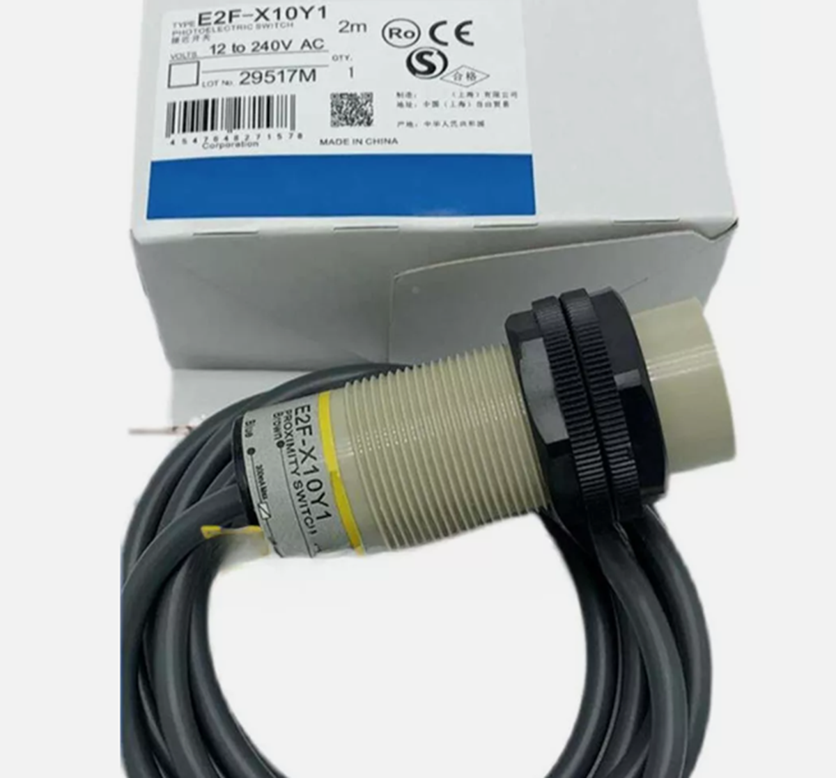 Omron E2F-X10Y1 Proximity Switch - OMRON