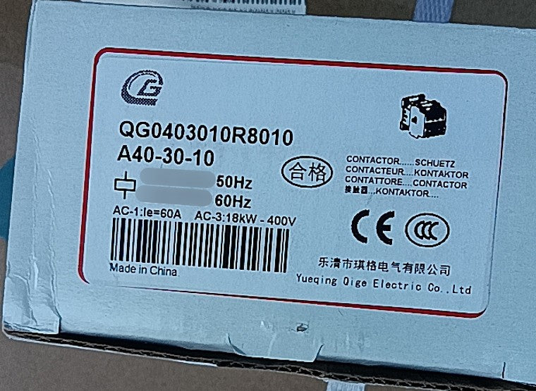 1X Contactor A40-30-10 24V coil replace Contactor A40-30-10-81 3P AC 40A 1NO