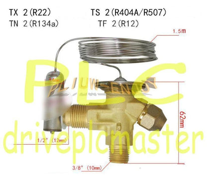 1PC Expansion Valve T2 TEX2 068Z3206 068Z3209 R22/R407C #dr