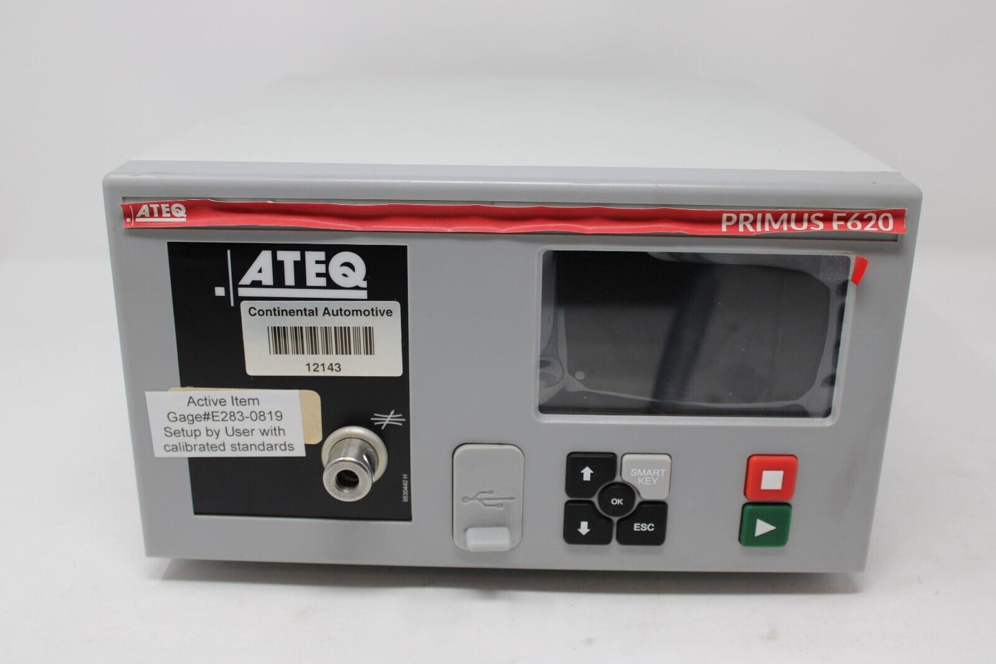 used ATEQ Primus F620 Leak Detector 2V RS232 F-620 - ATEQ