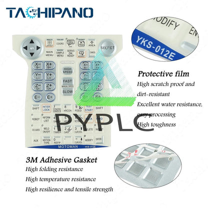 Plastic Case for Yaskawa DX100 JZRCR-YPP01-1 Touch Screen + Overlay + Display