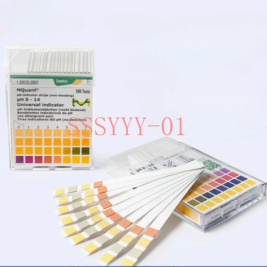 100PCS/Box For Merck precision PH test paper 0-14 1.09535.0001 Free shinpping