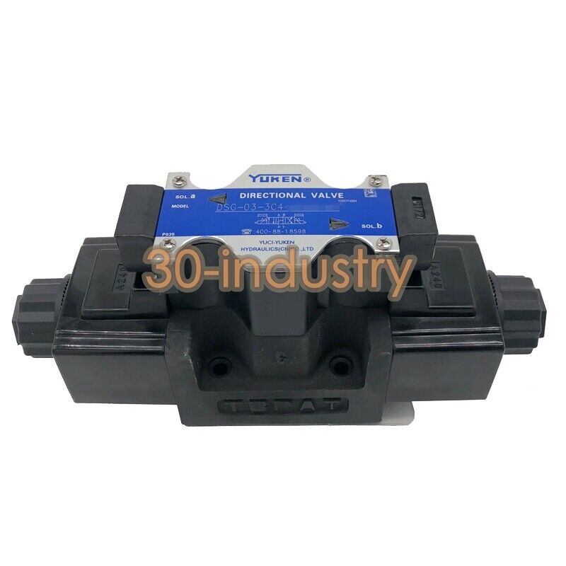 YUKEN Directional Valve DSG-03-3C4-A220/D24/D12-5090 - AC220V & DC24V - YUKEN