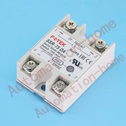 FOTEK SSR-75DA Solid State Relay – High-Quality Switchgear - FOTEK