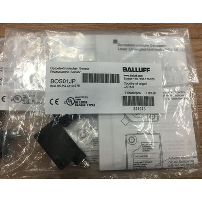 1PC BALLUFF BOS 5K-PU-LX10-S75 Proximity Switch, 1-Year Warranty - BALLUFF