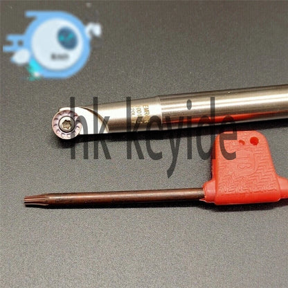 EMR C10-4R10-120 CNC Indexable Round Nose End Mill Holder+10Pcs RPMT08T2MOE R4 ~