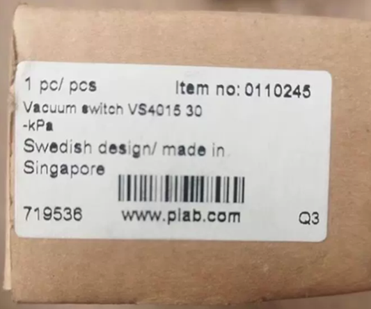 PIAB VS4015 0110245 Vacuum Generator Switch | High-Efficiency Switch | PIAB Vacuum Equipment | Industrial Vacuum Pump | Switch | 220V/50Hz - PIAB