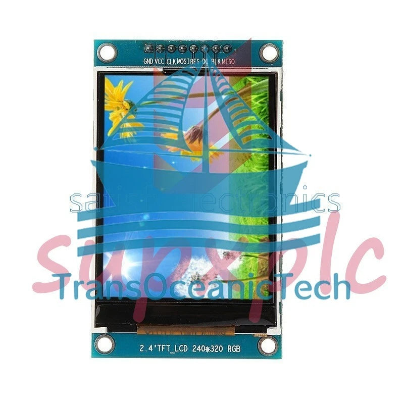 240X320 2.4 inch TFT LCD Color Screen SPI Serial Port module ILI9341 Driver