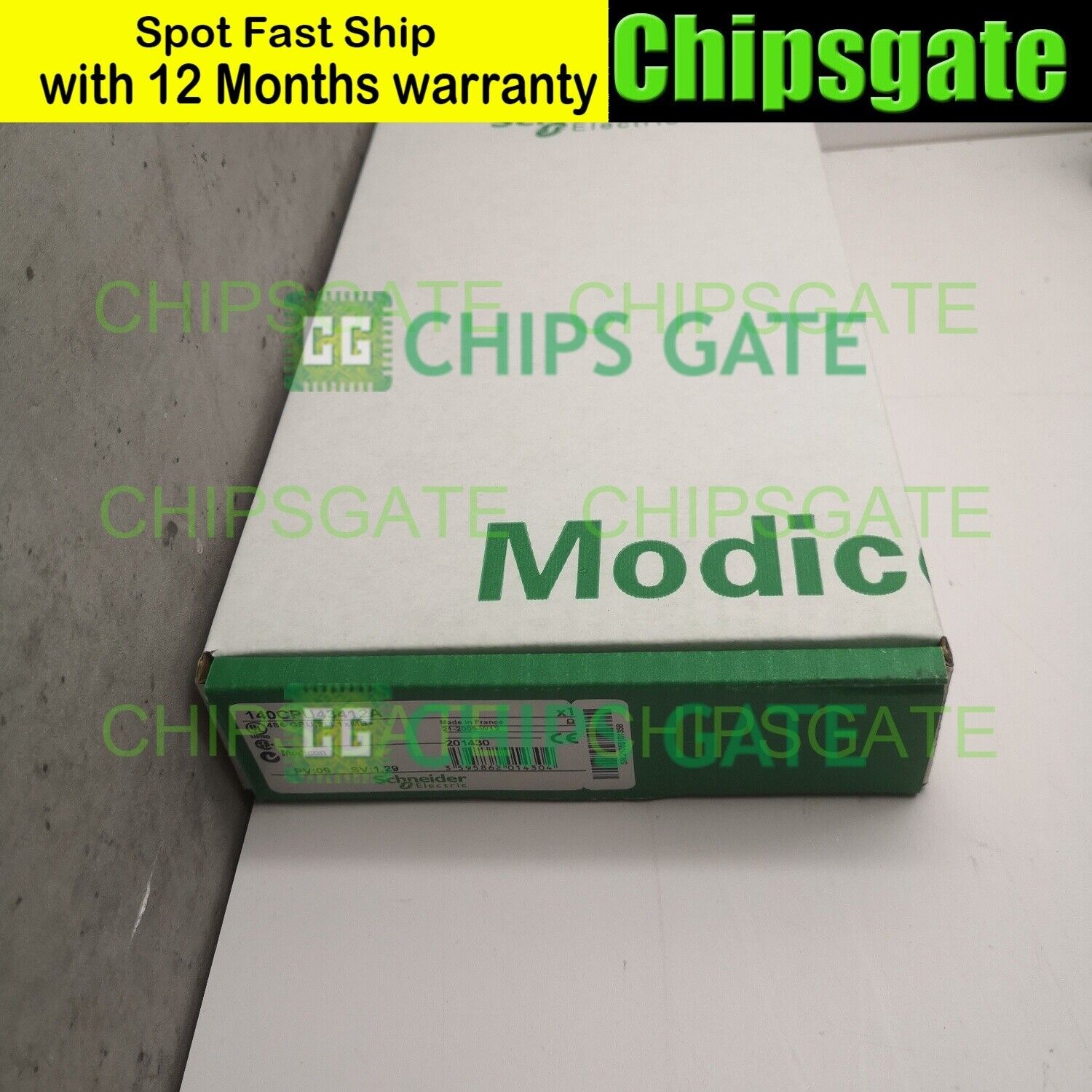 Schneider Electric Modicon Quantum 140CPU43412A 486CPU 2M 1XMB+ - High Efficiency Industrial Controller - SCHNEIDER ELECTRIC