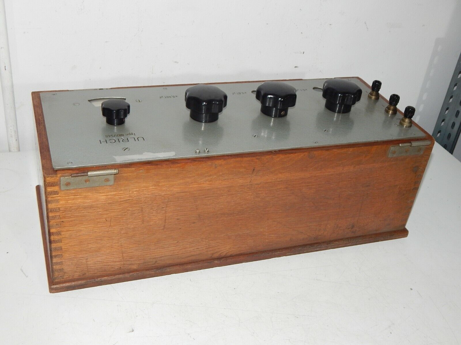 Used ULRICH ULP 802/540 Microfarad Decade - ULRICH