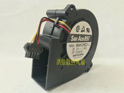 1pcs Sanyo 9BAM12MSD2-2 12V 1.45A 9733 server blower cooling fan 4pin