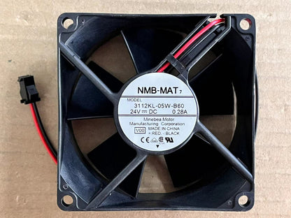 new 1pcs NMB 3112KL-05W-B60 8032 8CM 24V 0.28A cooling fan