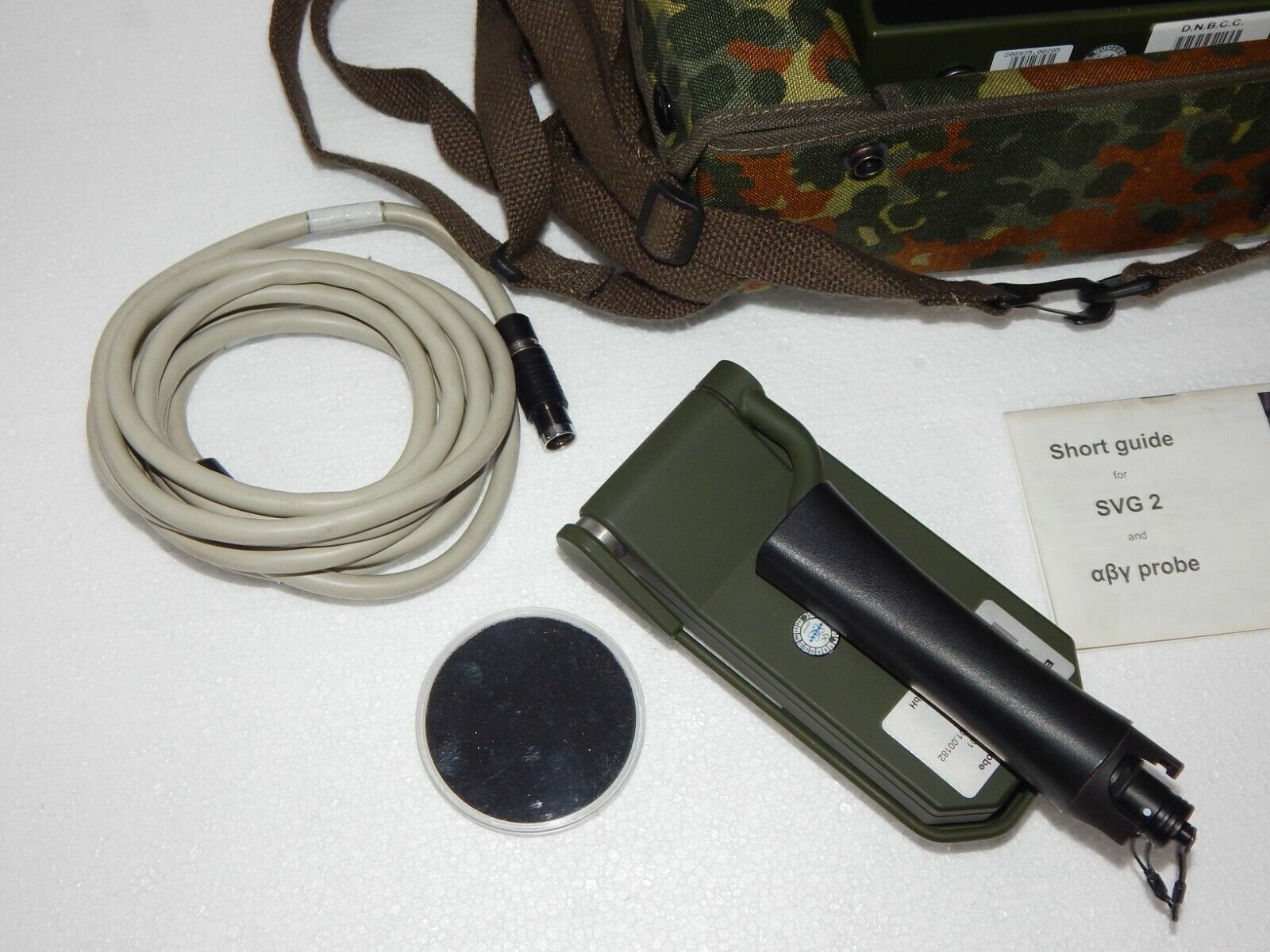 Used BRUKER SVG2 Radiation Meter + Probe - BRUKER