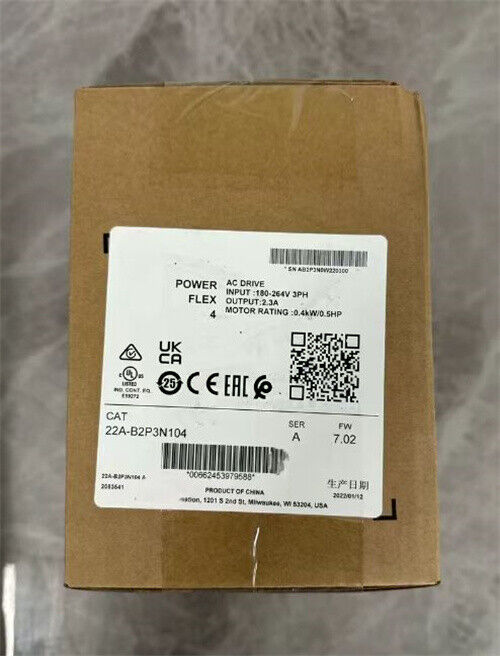 AB 22A-B2P3N104 PowerFlex 4 AC Drive - BRAND NEW