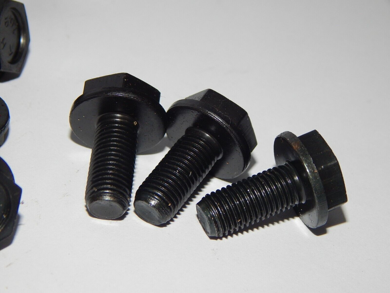 100PCS M8 10.9 Hex Head Bolts M8x1x18 Black Crank - PREMIUM PARTS STORE