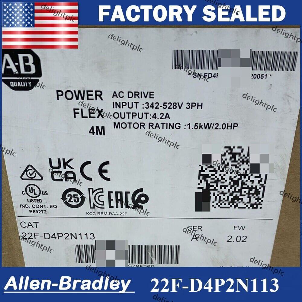 NEW ALLEN BRADLEY 22F-D4P2N113 AC DRIVE SHIP - ALLEN BRADLEY