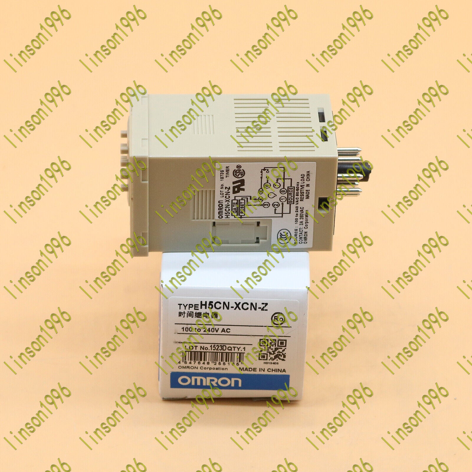 OMRON H5CN-XCN-Z Timer AC100-240V 1 year - OMRON