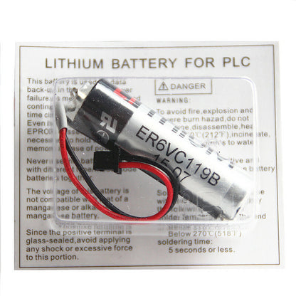 new 1PC ER6VC119A/ER6VC119B/3.6V for Mitsubishi M70 system battery MR-J3BAT