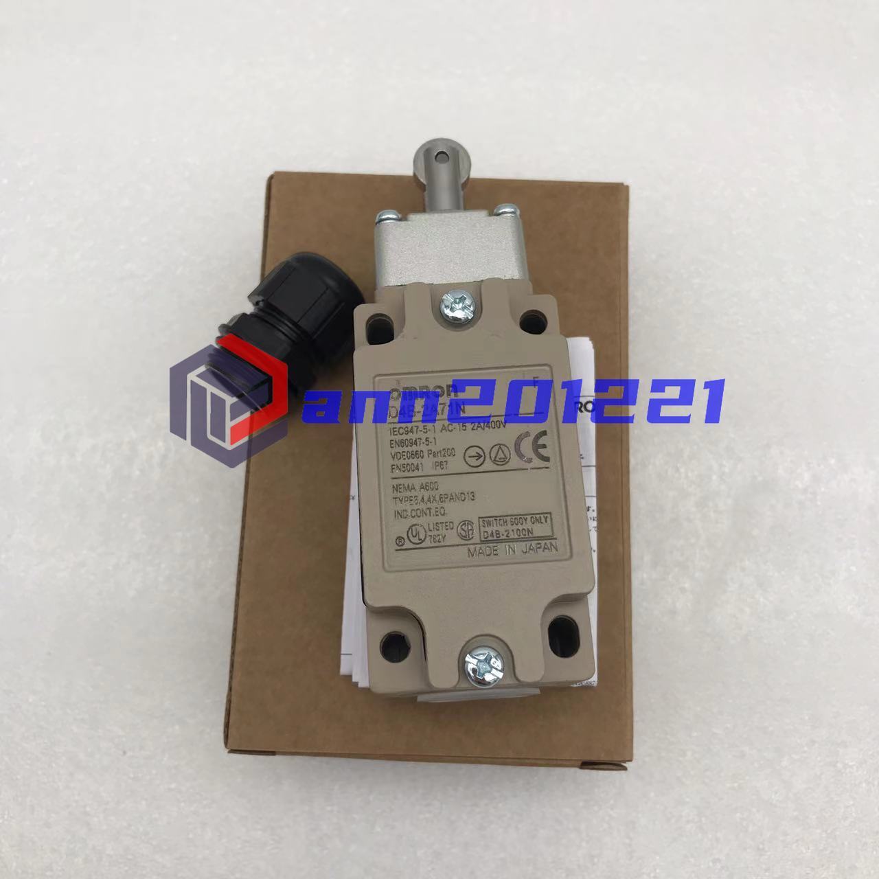 Omron D4B-2A71N Limit Switch: High-Precision Contact Closure Switch - OMRON