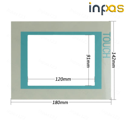 For 6AV6642-0BA01-1AX1 Touch screen 6AV6 642-0BA01-1AX1 + Protective flim TP177B