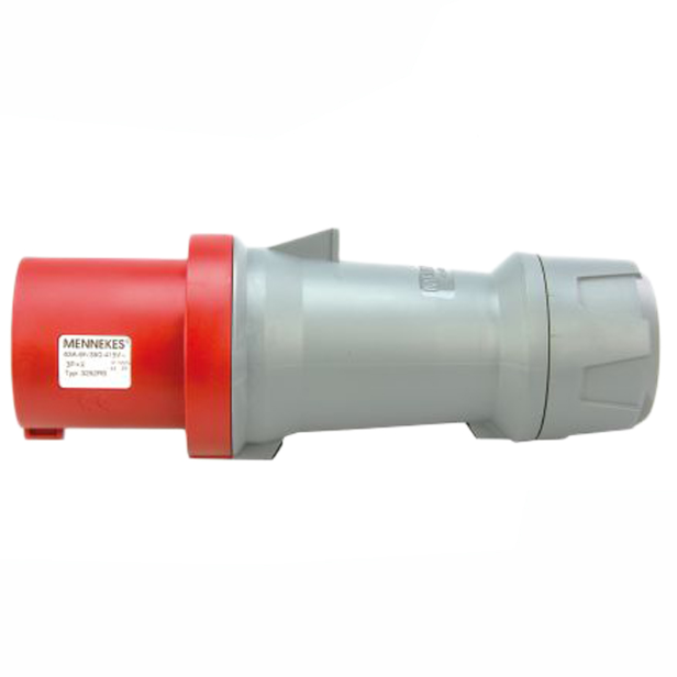 1PCS  MENNEKES TYP:3252 TYP3252 IP44 400V 4P 63A INDUSTRIAL PLUG