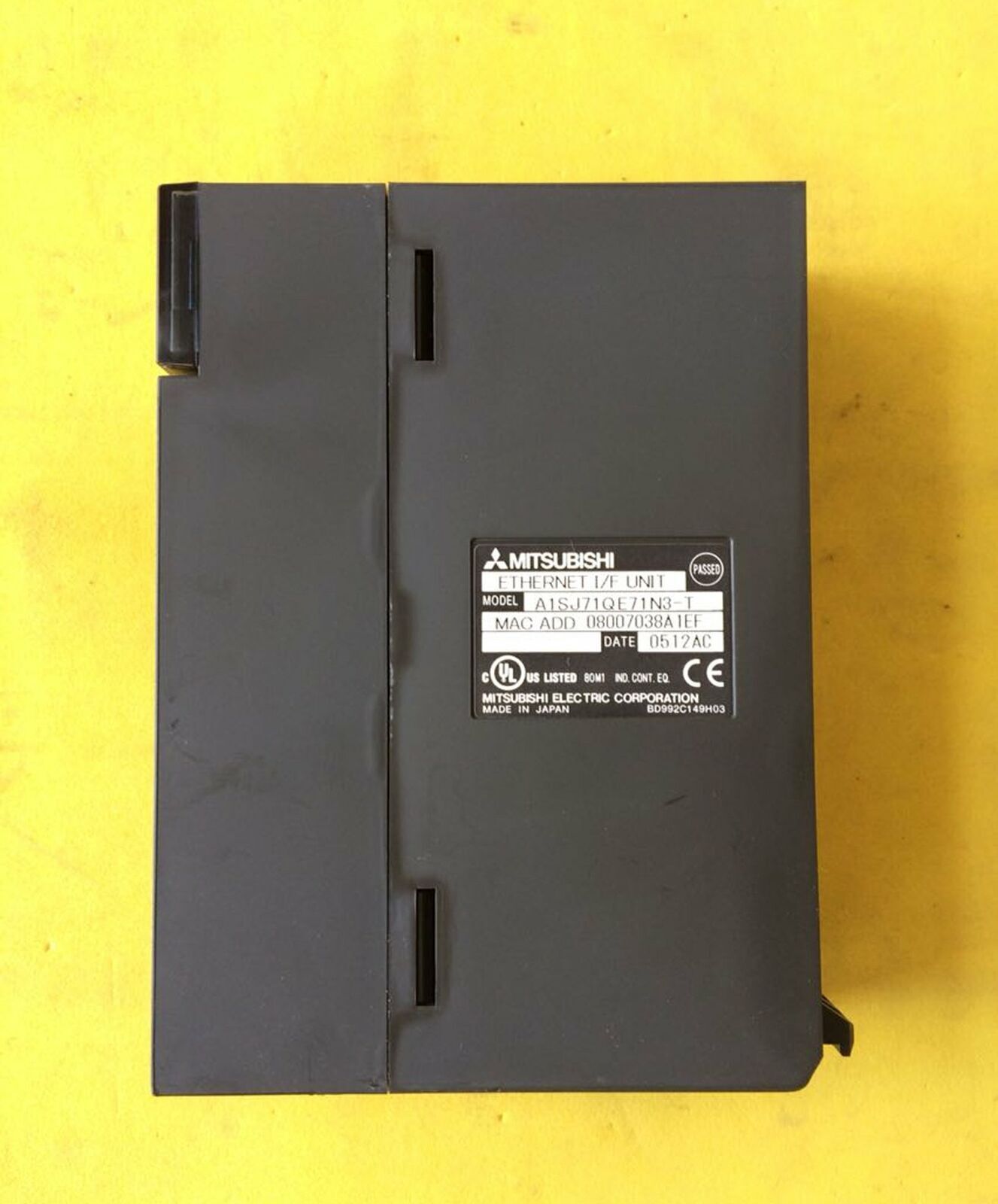 Used Mitsubishi A1SJ71QE71N3-T in good condition - MITSUBISHI