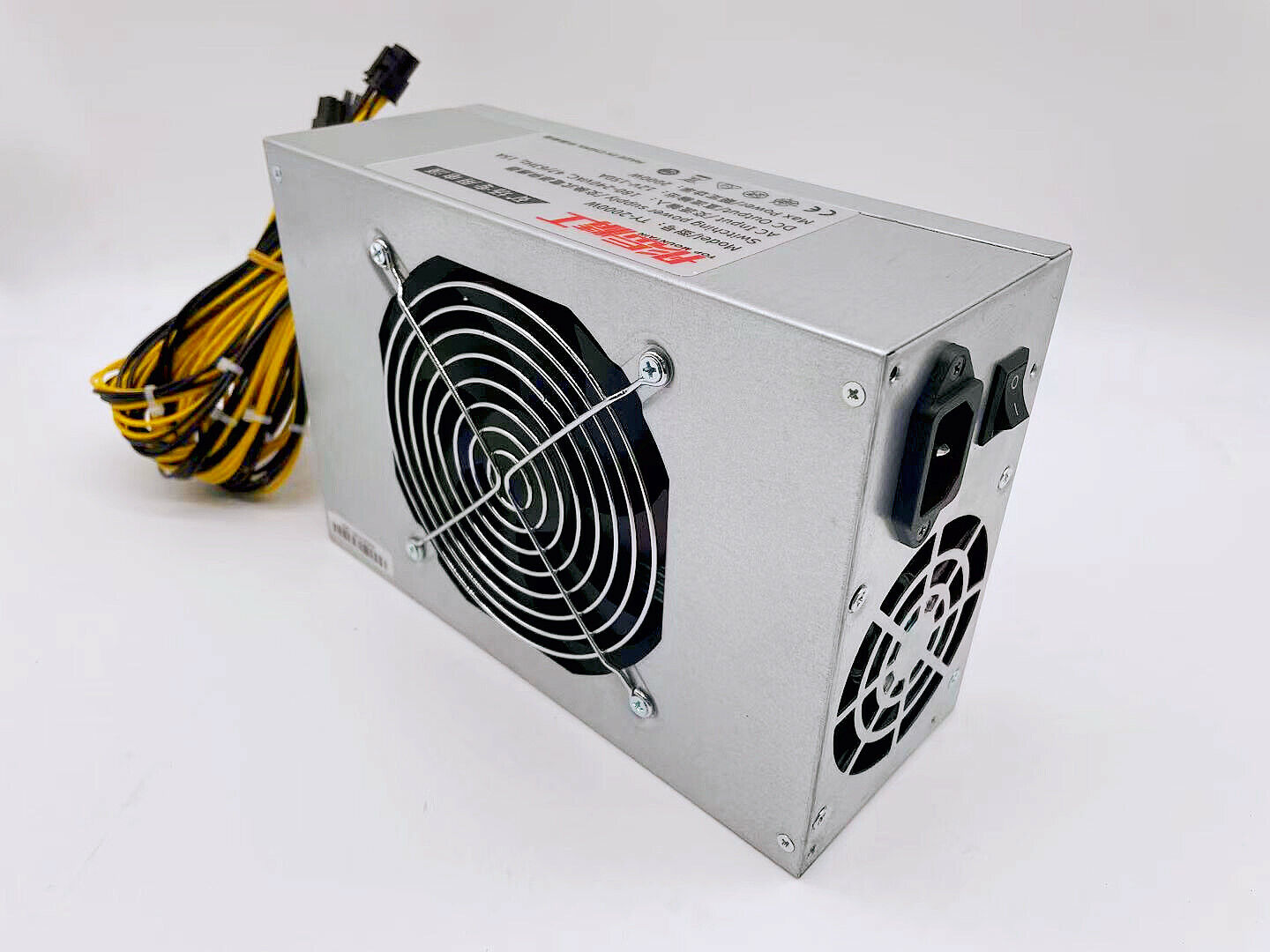new Quiet single channel 2000W 8 card platform T9 Avalon power supply - QUIET T9 AVALON
