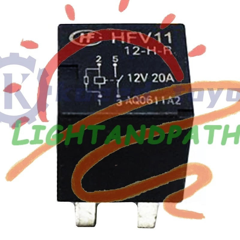 1PC Hongfa HFV11-12-H-R 12VDC Power Relay 4Pins 20A