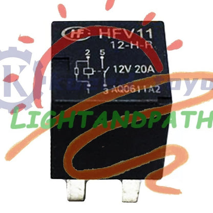1PC Hongfa HFV11-12-H-R 12VDC Power Relay 4Pins 20A