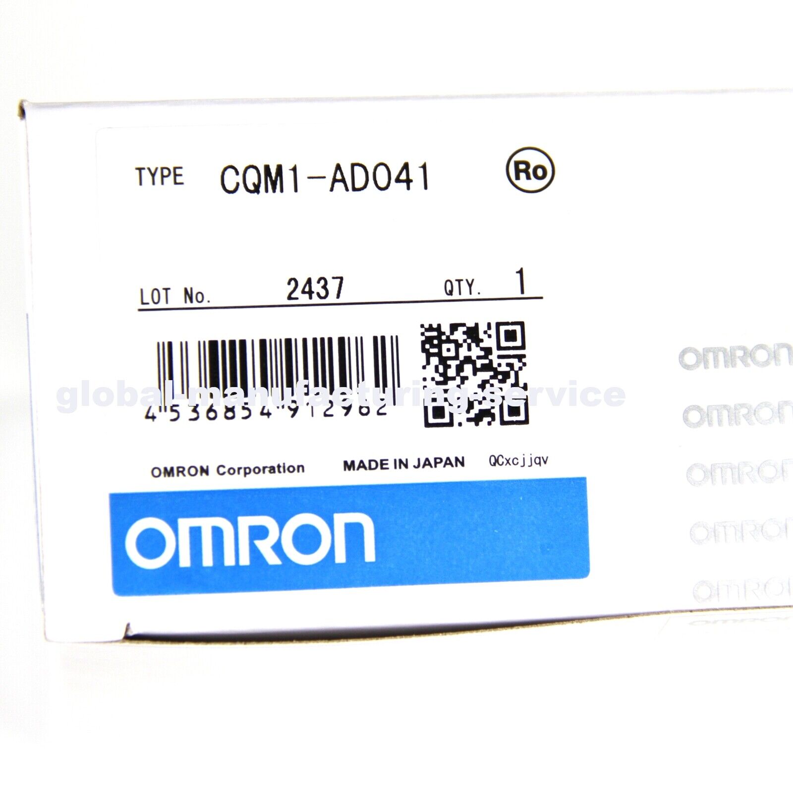 Omron CQM1-AD041 PLC Unit | High-Precision Industrial Automation Component - OMRON