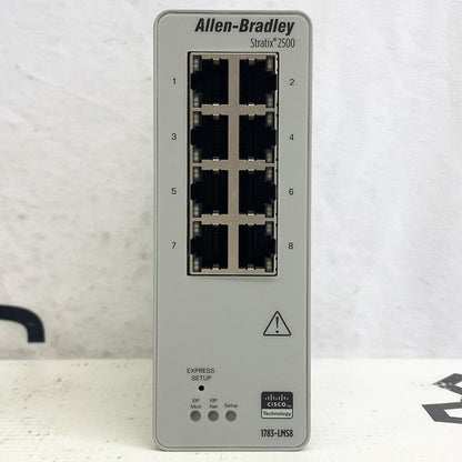 Ace Your Automation with Allen Bradley 1783-LMS8 EtherNet IP Switch - Reliable IP Switching for Industrial Applications - ALLEN BRADLEY