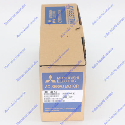 new Mitsubishi In Box HC-UF43 Servo Motor HCUF43 One year - MITSUBISHI