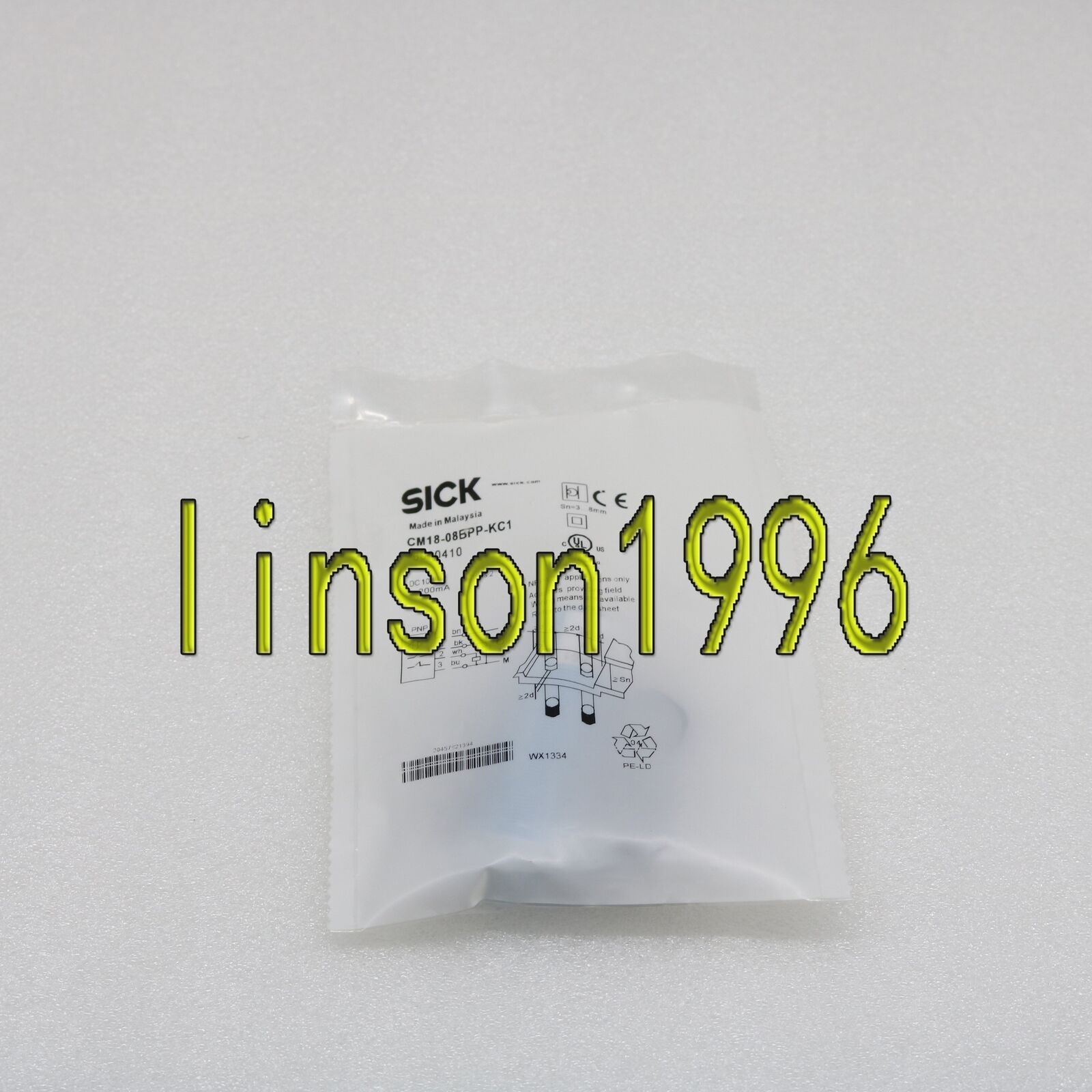 SICK CM18-08BPP-KC1 Proximity Switch Sensor - SICK