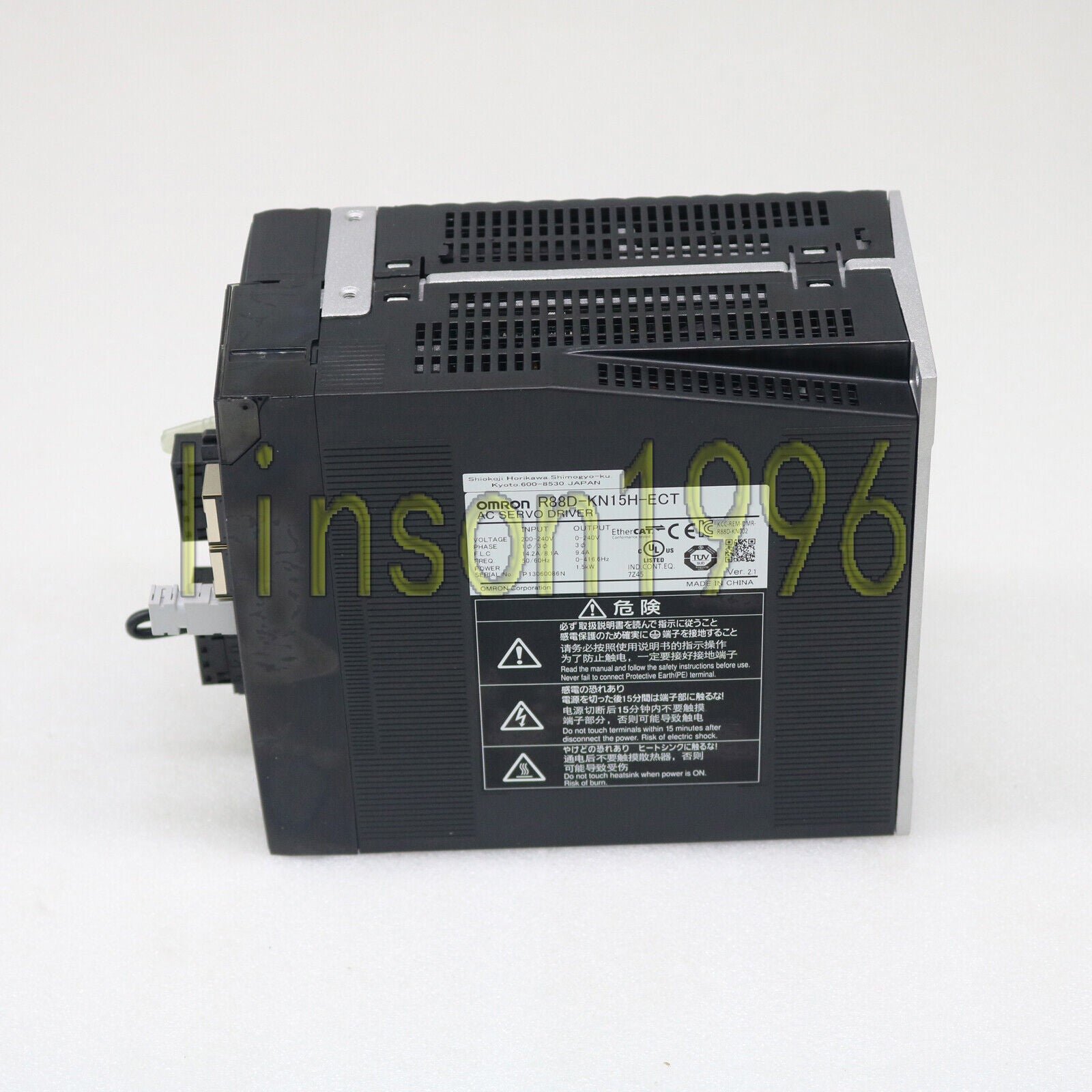 1PC Omron servo drive R88D-KN15H-ECT FAST SHIP - OMRON