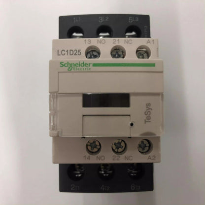 Schneider LC1D25Q7C 1PCS AC380V 50/60Hz 3-Pole AC Contactor - SCHNEIDER