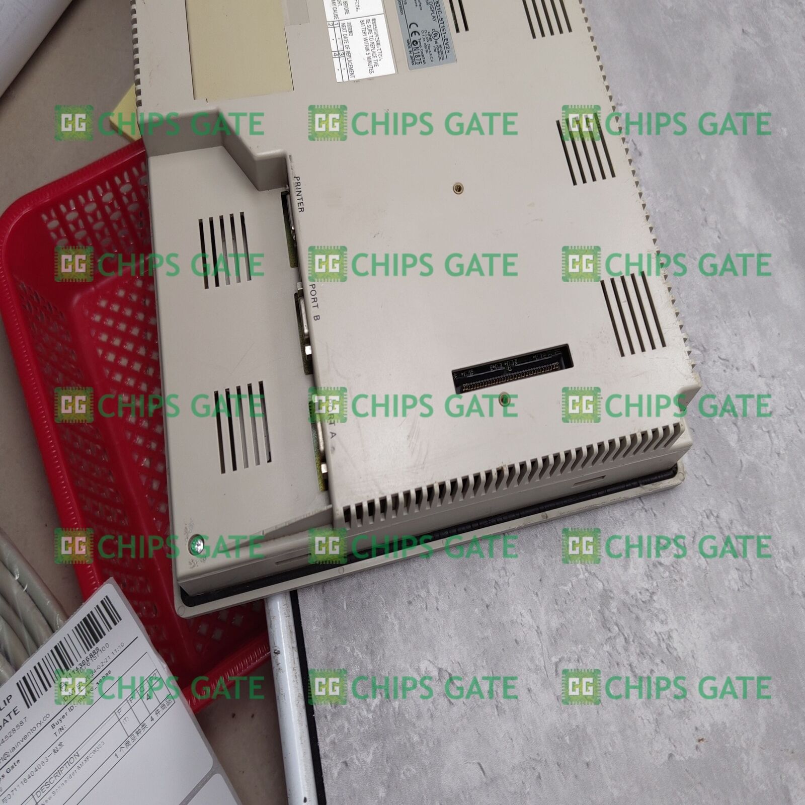 used 1PCS Omron touch screen NT631C-ST151-EV2S Fast Ship - OMRON