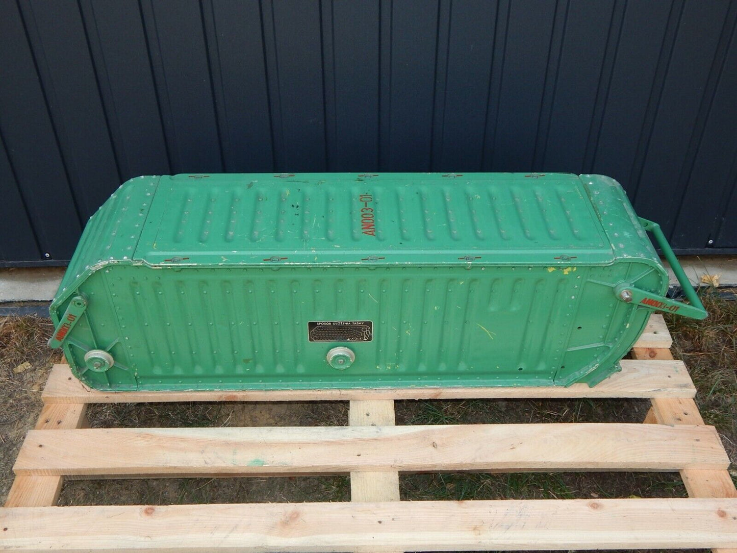 Big Metal Box for Decoration - Airplane Aircraft - KOEED