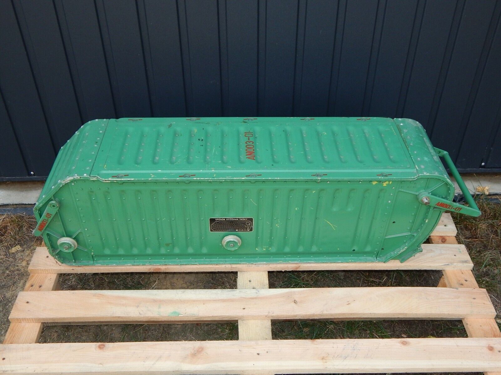 Big Metal Box for Decoration - Airplane Aircraft - KOEED