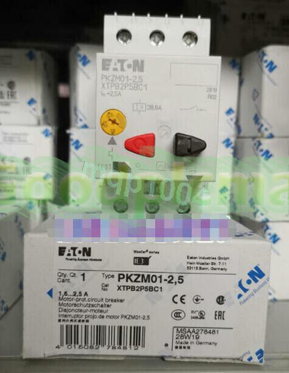 1PCS Eaton Moeller PKZM01-2.5 XTPB2P5BC1 Circuit Breaker 1.6-2.5A ~