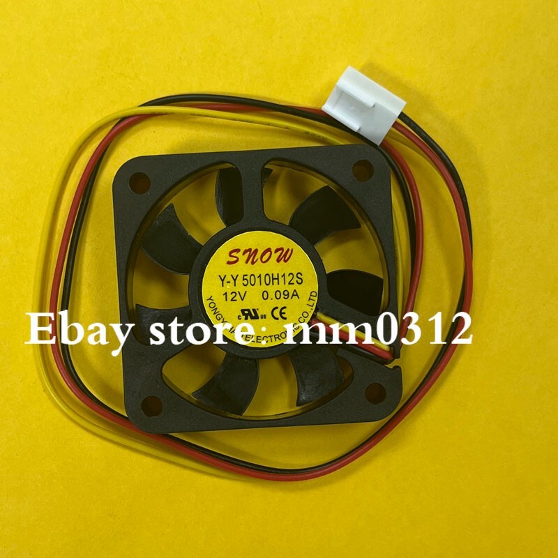 SNOWFAN Y-Y 5010H12S 5010 12V 0.09A 5CM charger cooling fan