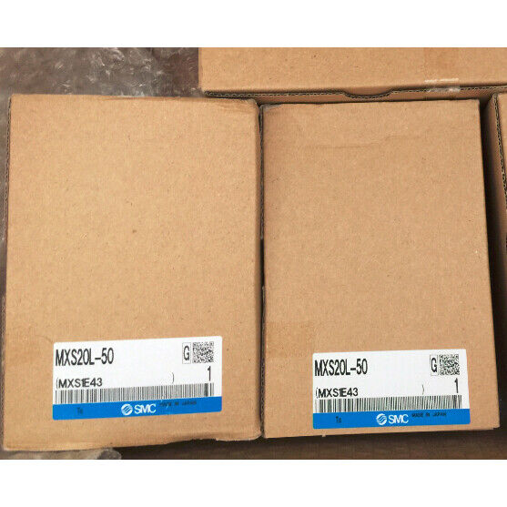 New ONE SMC Pneumatic Slide Cylinder MXS20L-50 - SMC