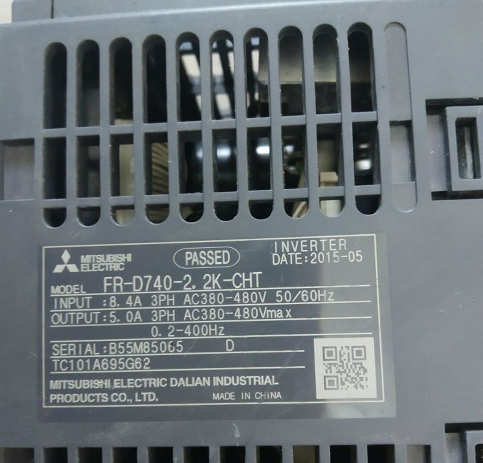 Mitsubishi Inverter FR-D740-2.2K-CHT Fully Tested - MITSUBISHI