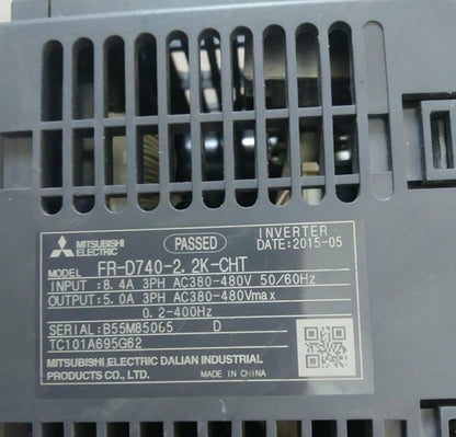 Mitsubishi Inverter FR-D740-2.2K-CHT Fully Tested - MITSUBISHI