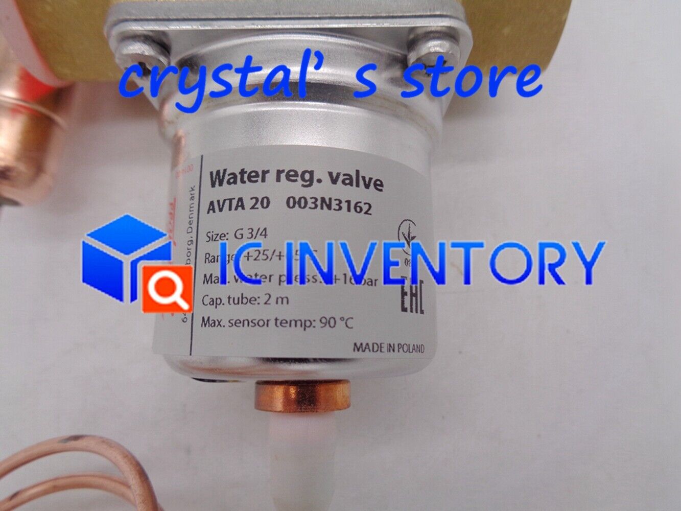 new 1PCS DANFOSS AVTA20 003N3162 Temperature controller - DANFOSS