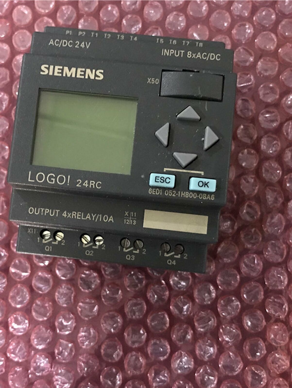 used  Siemens LOGO 6ED1052-1HB00-0BA6 Tested In Good Condition