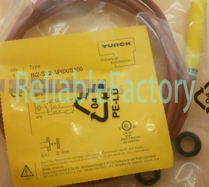 TURCK BI2-S12-AP6X/S100 SENSOR FREE SHIP