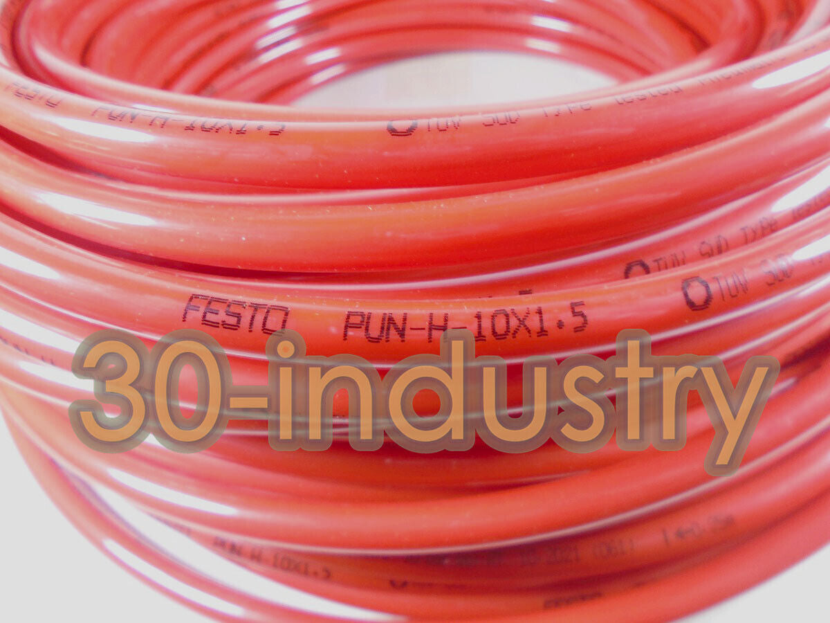 FESTO PUN-10X1.5-RT 50m Pneumatic Hose - Durable Plastic Tubing - FESTO