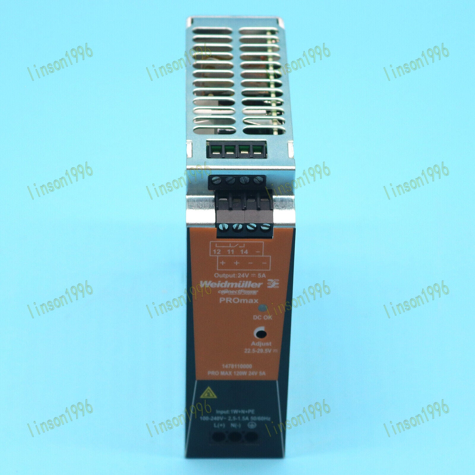 1pc For Weidmuller 1478110000 Pro Max 120W 24V 5A Power Supply - WEIDMULLER