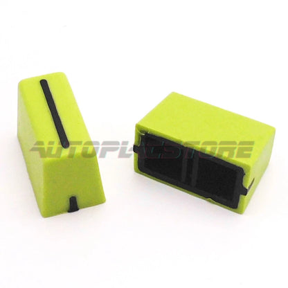 6pcs For DDJ-SX SZ Rane 61 62 64 68 Denon Numark (Green1) Fader Knob Cap #au