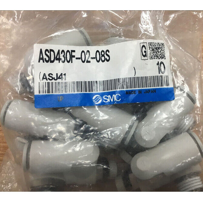 10-Pack SMC Control Valve ASD430F-02-08S - SMC